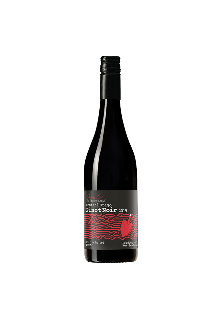 Striking Red 'Broken Shovel' Central Otago Pinot Noir 2019