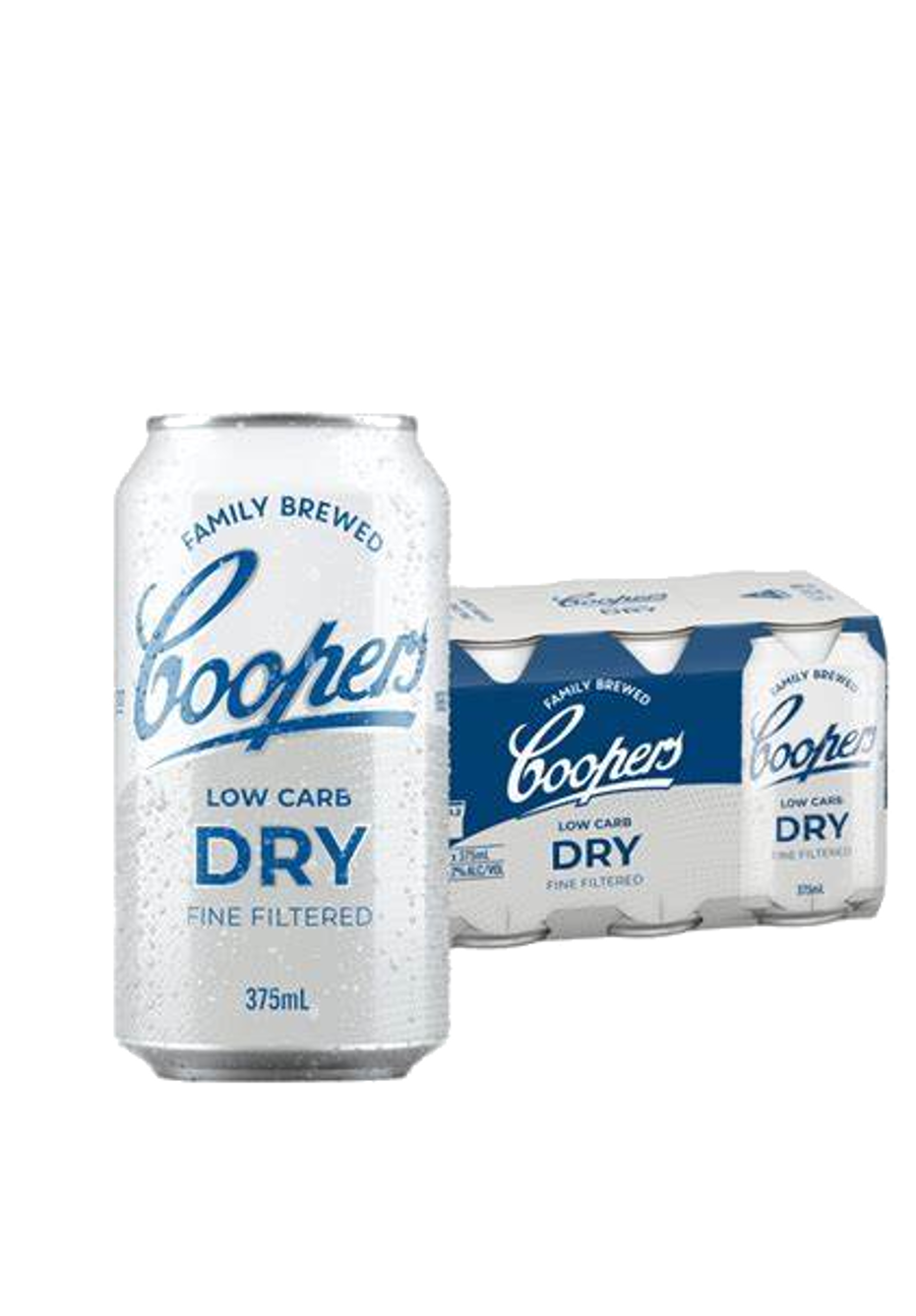 Coopers Low Carb Dry Ale (375ml) can