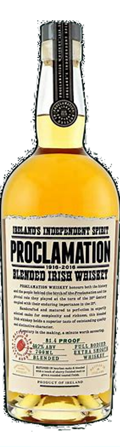 Proclamation Blended Irish Whiskey