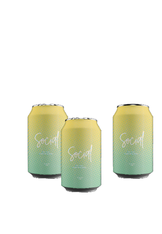 Social Gin, Yuzu & Sparkling Water (330ml) can