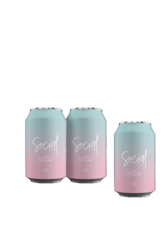Social Vodka, Yuzu & Sparkling Water (330ml) can